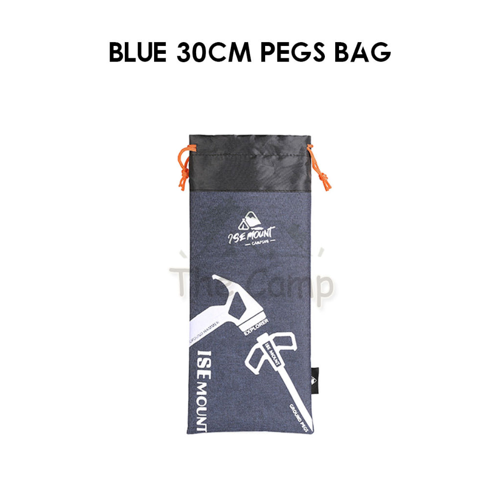 Camping Tent Steel Nail Peg and Pole Holder for Flysheet Tarp 20cm 30cm 35cm 40cm Awning Canopy Support Anchor