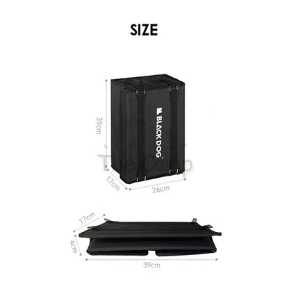 Blackdog Side Pocket / Wheel Bag for Thick Wheel Wagon Trolley TC002 Hanging Bag Loop 150L BD-23TCPJ001 CBD2300BS010