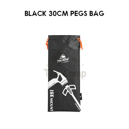 Camping Nail Peg Storage Bag 20cm 30cm 40cm Stake Holder Case Pouch Khemah Canopy Paku Beg Steel Aluminium Nail