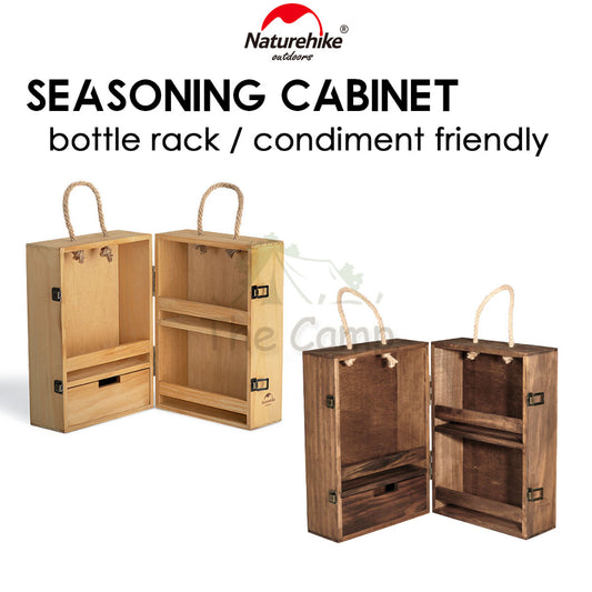Naturehike Outdoor Seasoning Cabinet Portable Picnic Spice Rack Ingredient Box Camping BBQ Equipment Cooking NH20PJ006