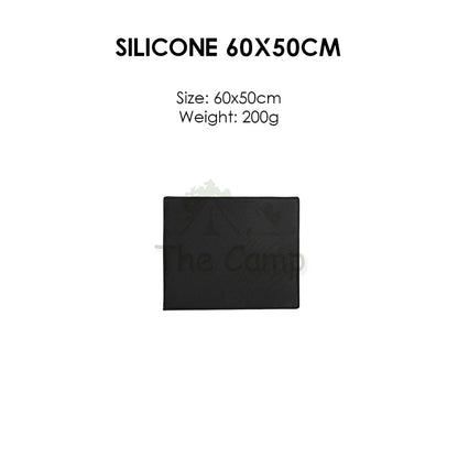 Outdoor Camping Fireproof Mat Cloth BBQ Fiberglass Fire Blanket Insulation Silicone Resistant Flame Retardant Fiber Glas