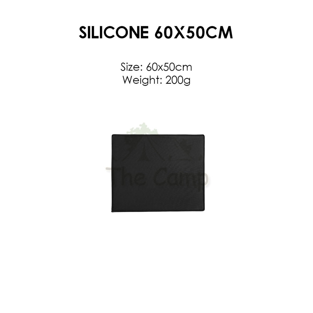 Outdoor Camping Fireproof Mat Cloth BBQ Fiberglass Fire Blanket Insulation Silicone Resistant Flame Retardant Fiber Glas