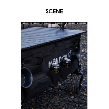 Blackdog Side Pocket / Wheel Bag for Thick Wheel Wagon Trolley TC002 Hanging Bag Loop 150L BD-23TCPJ001 CBD2300BS010