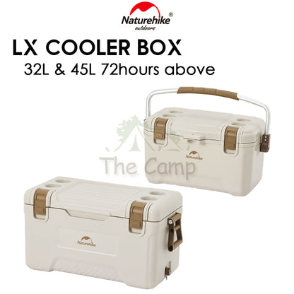 Naturehike Portable LX Cooler Box Ice Box Camping Outdoor Picnic Refrigerator 72 hours  32L 45L Freezer CNH22CJ10001