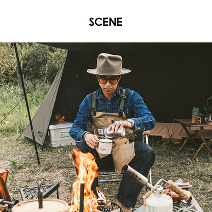 Naturehike Camping Apron Outdoor Wear Resistant Stain Resistant Storage Apron Picnic Barbecue Work Cloth NH20PJ127