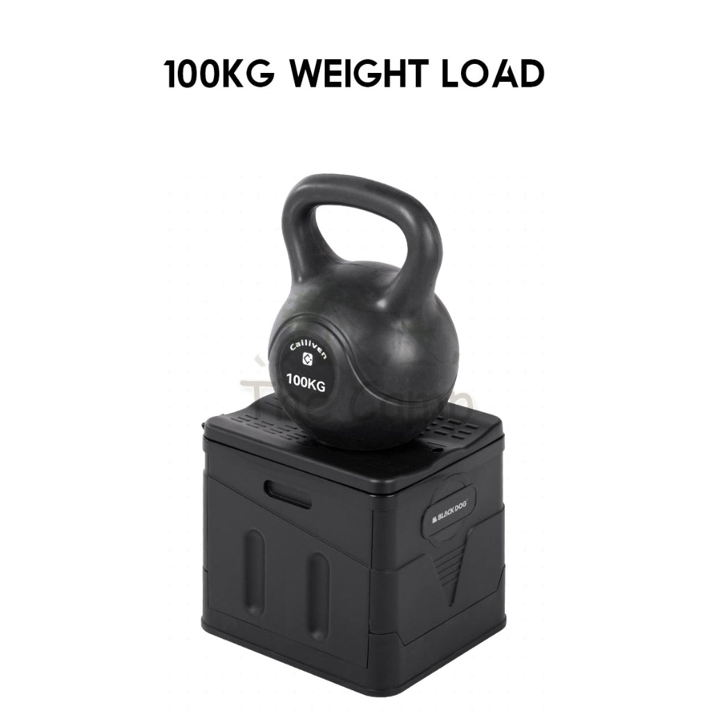 Blackdog Multipurpose Box Camping Folding Portable Toilet Stool Rubbish Bin Storage Box Garbage BD-SN23003