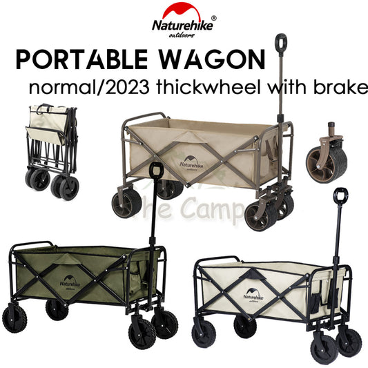 Naturehike Camping Portable Trolley Wagon 105L Litre Fast Easy Folding Cart Outdoor Gear NH19PJ001