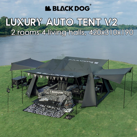 Blackdog V2 Luxury Automatic Tent 2.0 Cinema 2 Room 4 Hall Villa Projector Screen Auto Vicore Village 13 CBD2300ZP012