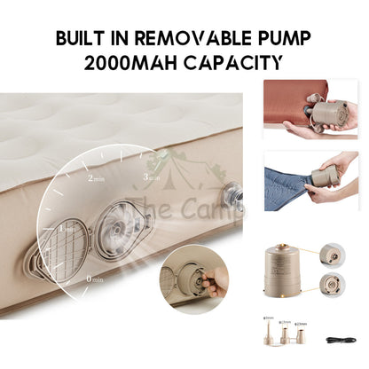 Naturehike Inflation Double Triple Camping Air Bed 20cm with Pump Mattress Inflatable Outdoor Mattress CNH22DZ024