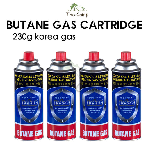 Korea Butane Gas Cartridge Korean Camping Bottle Outdoor Gas Adaptor Torch Anti Roll Clip Tin Gas Steamboat Gas Refill