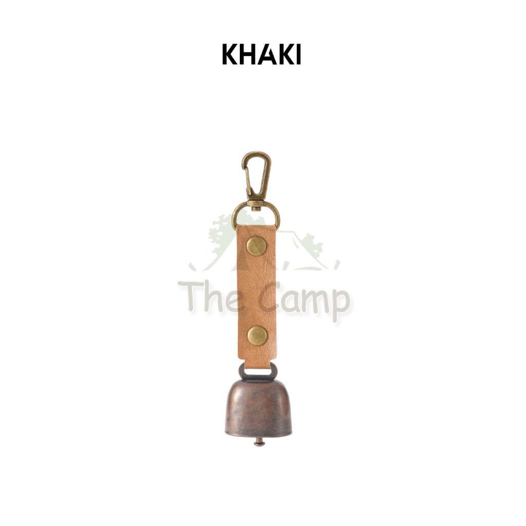 Outdoor Camping Hanging Bell Ornaments Wind Chime Peaceful Ambient Ring Hook Atmosphere Decoration Keychain