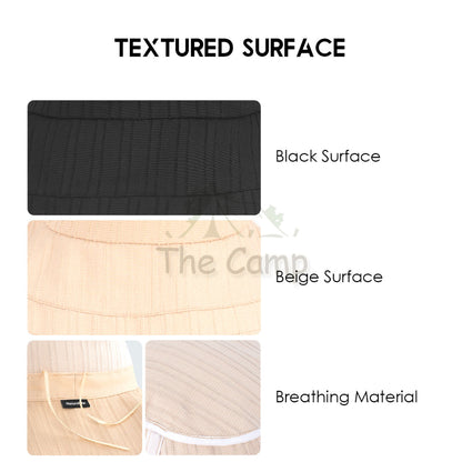 Naturehike Fisherman Hat Camping Outdoors Folding Shawl Breathable Cap Hats Chair Visor FS536