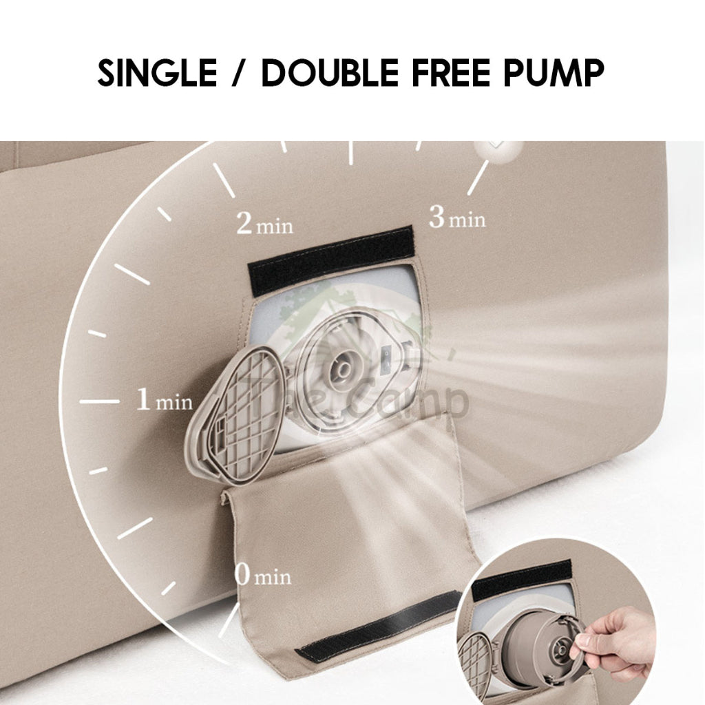 Naturehike Inflatable Sofa Outdoor Camping Chair Inflation Bed Mattress Table Flysheet Tarp Table Pump Rope CNH22DZ023