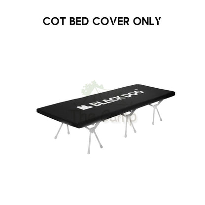 Blackdog Adjustable Height Camping Cot with Pillow Foldable Sleeping Mat Outdoor Bed Mattress Tent Flysheet CBD2450WS016