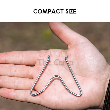 Butane Gas Cartridge Anti Roll Clip Camping Gas Bottle Outdoor Gas Adaptor Torch Gas Tin Gas Steamboat Gas Refill