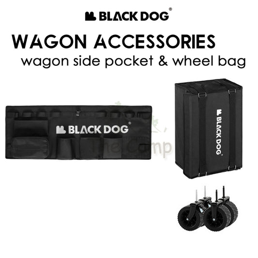 Blackdog Side Pocket / Wheel Bag for Thick Wheel Wagon Trolley TC002 Hanging Bag Loop 150L BD-23TCPJ001 CBD2300BS010