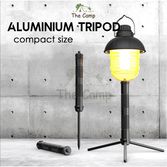 Aluminium Alloy Tripod for Lamp Light LED Outdoor Camping Compact Tactical Camera Lantern Lighthouse Blackdog Goal Zero