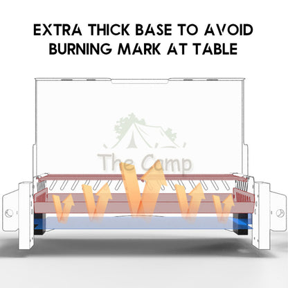 Naturehike BBQ Grill Portable Folding Enamel Coating Charcoal Grills Stove Barbecue Tabletop CNK2300CJ010