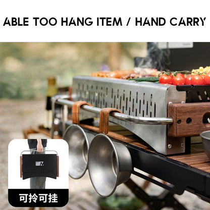 Naturehike BBQ Grill Portable Folding Enamel Coating Charcoal Grills Stove Barbecue Tabletop CNK2300CJ010