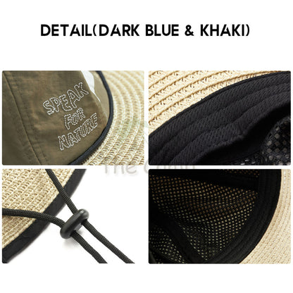 Naturehike Weave Fisherman Hat Unisex Men Women Camping Outdoors Folding Shawl Breathable Cap Hats LA011 LG010
