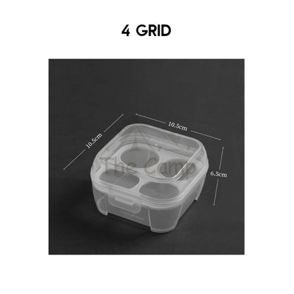 Portable Egg Storage Box Stackable Outdoor Camping Heavy duty 4 6 8 15 Grid Eggs Case Tray Holder Container Kotak Telur