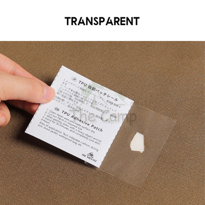 DIY Repair TPU Tape Export Thick Quality Pembaiki Tent Tarp Flysheet Patch Pool Kolam Bocor Air Bed Camping