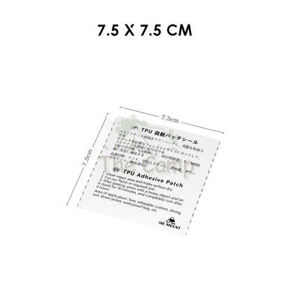 DIY Repair TPU Tape Export Thick Quality Pembaiki Tent Tarp Flysheet Patch Pool Kolam Bocor Air Bed Camping