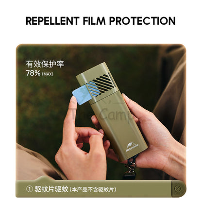 Naturehike Mosquito Repellent Flashlight Portable Outdoor Camping Waterproof Lamp Repeller Light Lamp UV CNH22DQ021