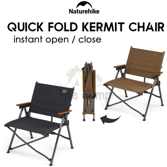 Naturehike Twilight L04 Quick Fold Kermit Chair Outdoor Camping Instant Open Compact Folding Moon Chair CNK2300JJ018