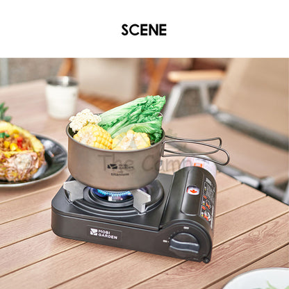 Mobi Garden Mini Cassette Gas Stove 2.2KW Portable Cartridge Burner Furnace Outdoor Camping Picnic Cookware NX23687003