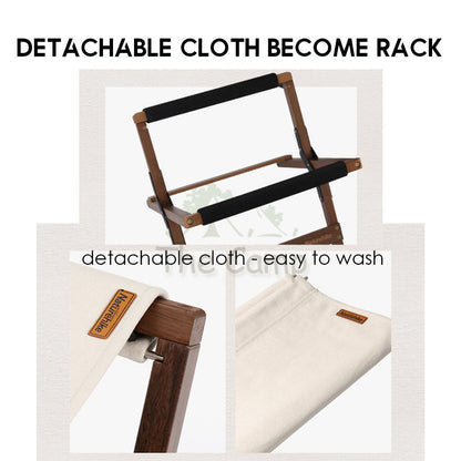 Naturehike Folding Stool Rack Portable Outdoor Camping Fishing Chair Beech Canvas Sketch Stool Bench Chair NH20JJ014