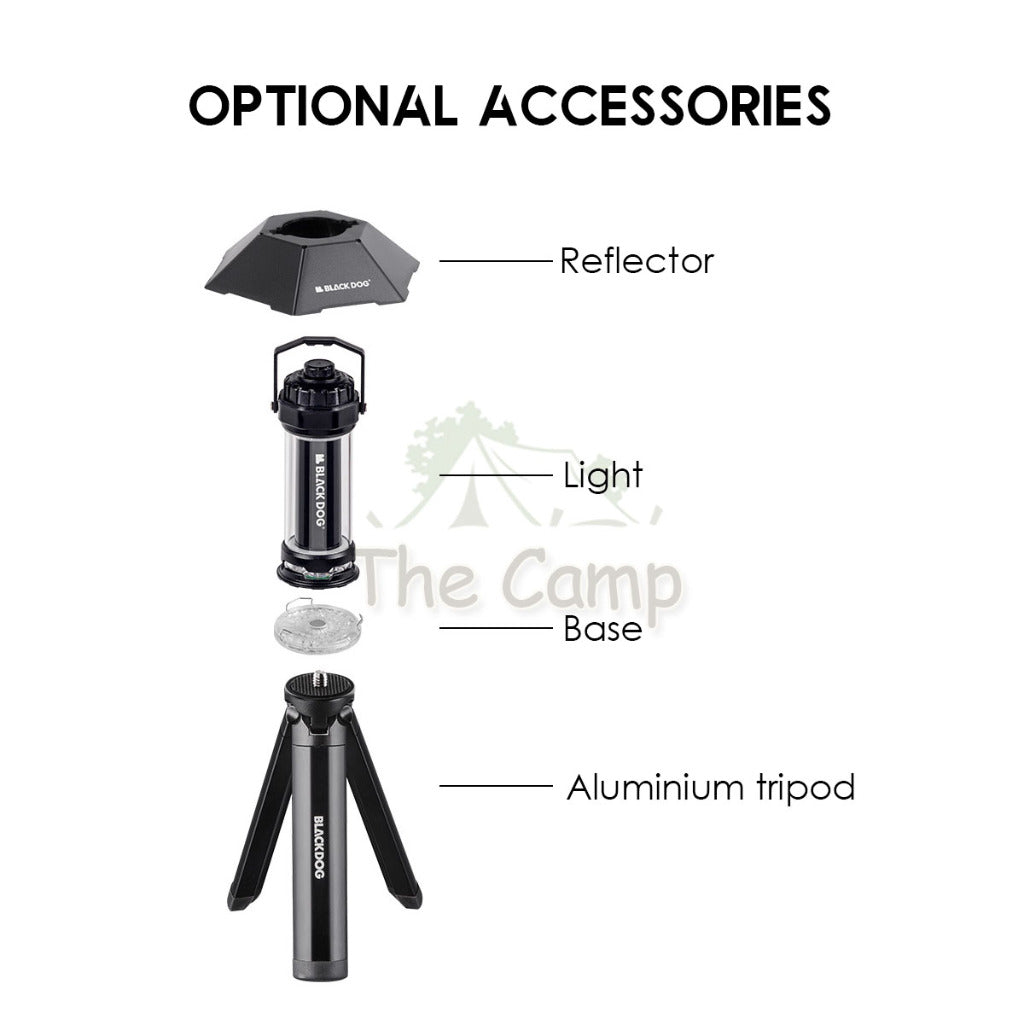 Blackdog Starfire Camping Light LED Lantern 4 Mode Flashlight Atmosphere Ambient Lamp CARGO CONTAINER CBD2300DQ010