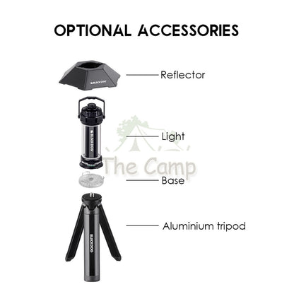 Blackdog Starfire Camping Light LED Lantern 4 Mode Flashlight Atmosphere Ambient Lamp CARGO CONTAINER CBD2300DQ010