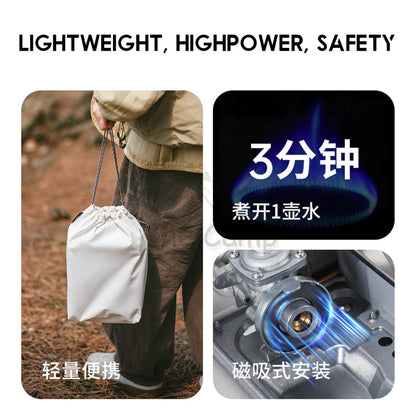 Naturehike Mini Cassette Gas Stove 2.2KW Portable Cartridge Burner Furnace Outdoor Camping Picnic Bag CNK2350CF016