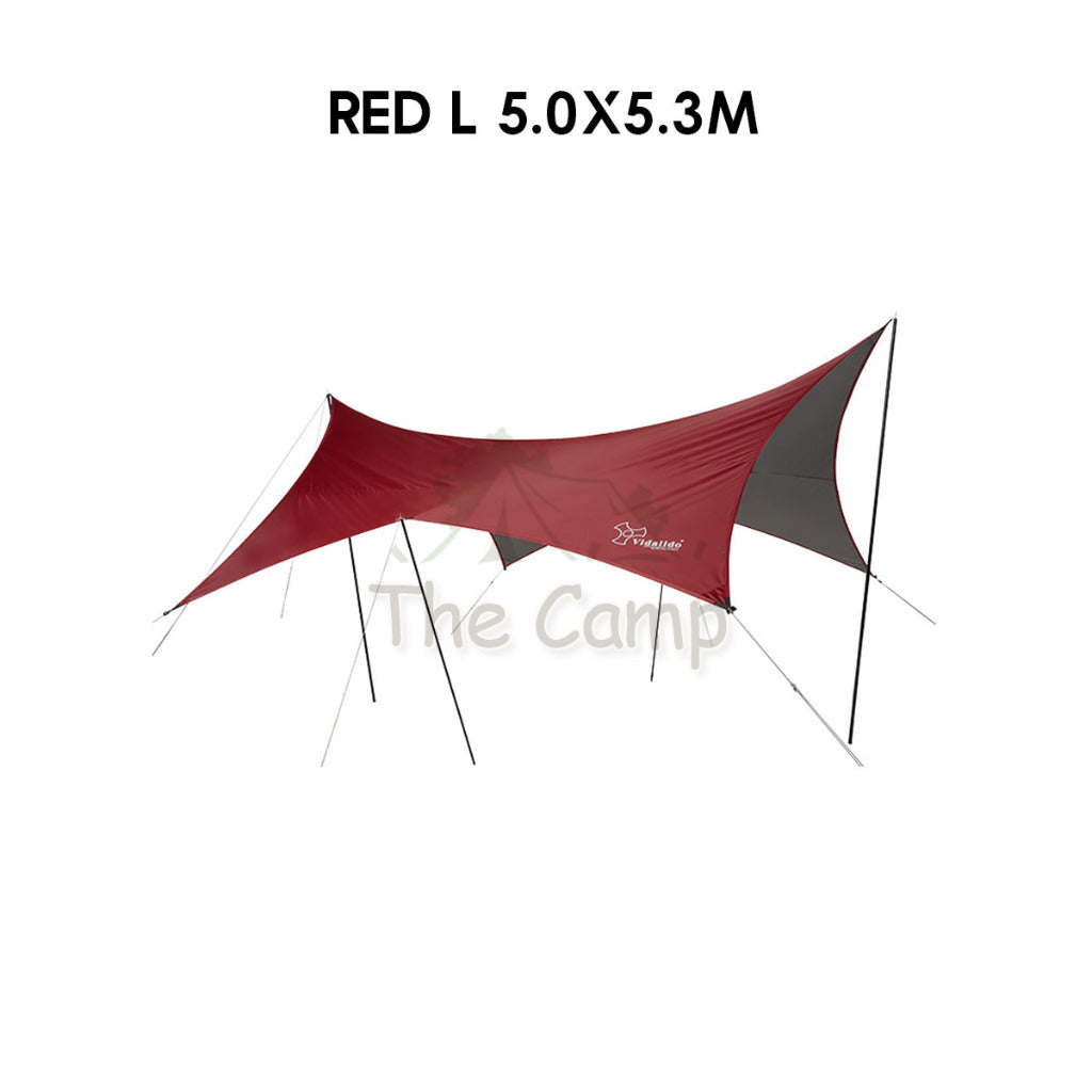 Vidalido Twilight Butterfly Tarp Waterproof UPF12500+  TI Silver Coating Limited Edition Outdoor Camping