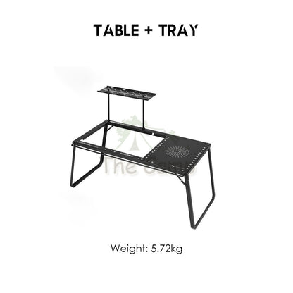 Shinetrip IGT Combination Table Module Outdoor Camping Plate Dish Rack Soto Stove Lamp Pole Spider Star Panel Tea Tray