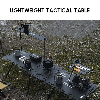 Shinetrip Adjustable Height Tactical Table Joinable Aluminum Alloy IGT Plate Stove Panel Tray Soto Stove
