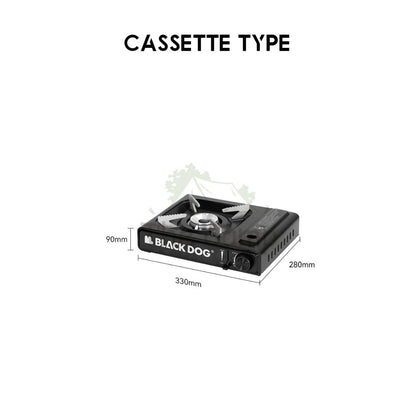 Blackdog Cassette Gas Stove Mini 3100W / 3500W Overpressure Protection Grill Steamboat CBD2300CW013 CBD2300012