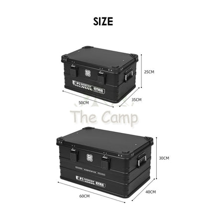 Shinetrip Aluminium Box Set Expandable IGT Storage Box 44L 72L Tactical Case Stool Table Outdoor Camping