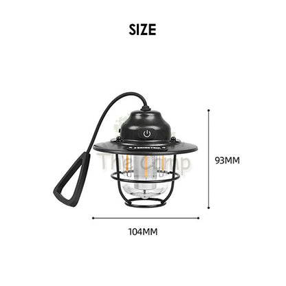 Shinetrip Mini Retro Lamp Outdoor Camping LED Mini Light Atmosphere Atmospheric Lantern Lampu 05 Series A473 Pine Cone