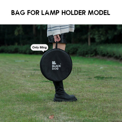 Blackdog Adjustable Small Round Table ABS Acrylic Outdoor Camping With Bag Lamp Holder CBD230JJ029 CBD2300JJ028