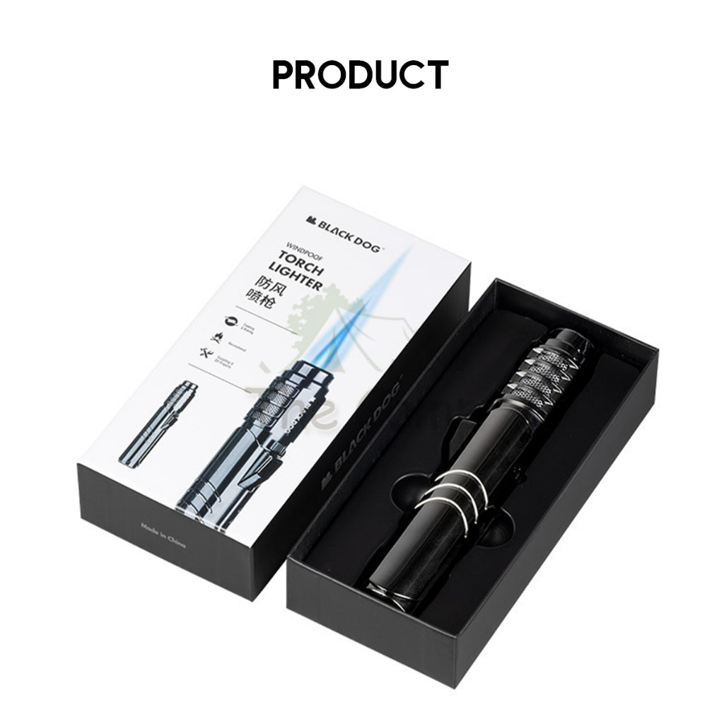 Blackdog Torch Lighter Adjustable Flame Outdoor Camping Jet Fire Pen Blowtorch Solder Refillable Refill CBD2450PJ011