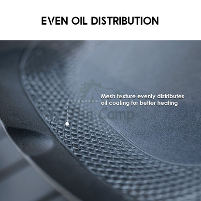 Blackdog BBQ Grill Pan Non Stick Coating Outdoor Camping Korean Style Design Wok Frying Cooking Cookware CBD2300CW011
