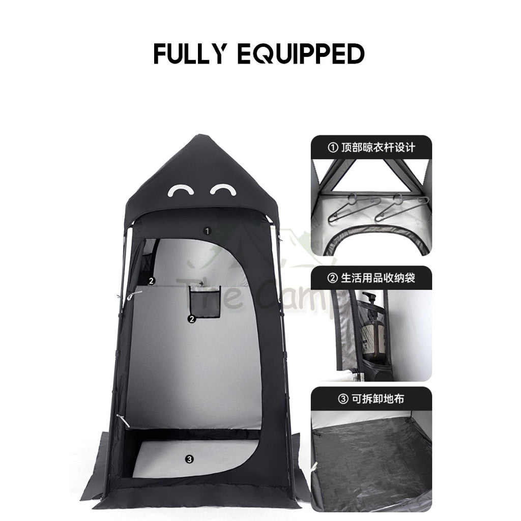 Blackdog Outdoor Camping Changing Shower Tent Travel Bathroom Portable Toilet Waterproof Flysheet Tarp CBD2300ZP014
