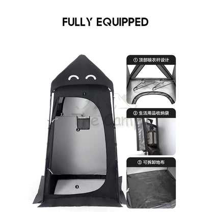 Blackdog Outdoor Camping Changing Shower Tent Travel Bathroom Portable Toilet Waterproof Flysheet Tarp CBD2300ZP014