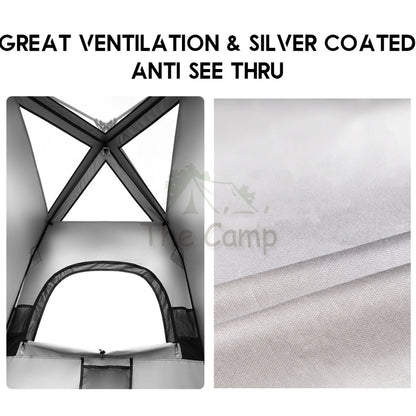 Blackdog Outdoor Camping Changing Shower Tent Travel Bathroom Portable Toilet Waterproof Flysheet Tarp CBD2300ZP014