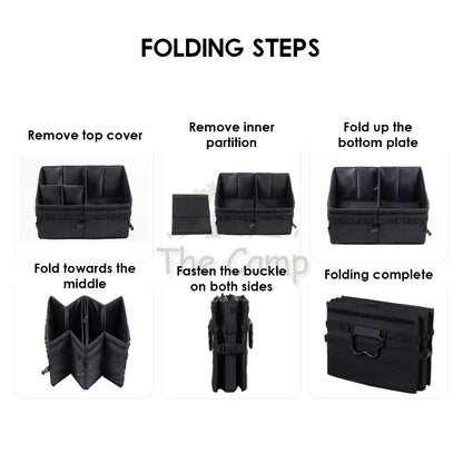Blackdog Organizer Storage Box 60L Bag Outdoor Camping Foldable Adjustable Compartment Size Large Capacity CBD2300SN020