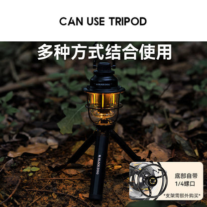 Blackdog ZM013 Vintage Light Outdoor Camping LED NEW Lamp Lantern 200mah 5 Modes CBD2450ZM013