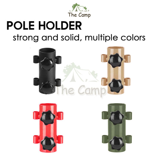 Pole Holder Awning Tarp Flysheet Peg 30cm 40cm 20cm 35cm Rod Outdoor Camping Pemegang Tiang Support Stand