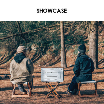 Naturehike Folding Stool Rack Portable Outdoor Camping Fishing Chair Beech Canvas Sketch Stool Bench Chair NH20JJ014